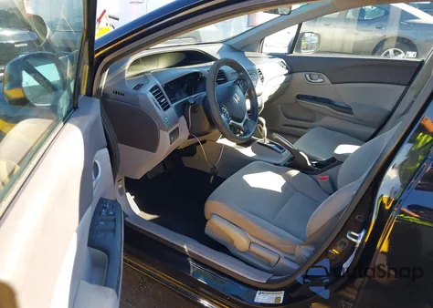 2012 Honda Civic Lx z USA, uszkodzony, nr VIN 19XFB2F51CE366497